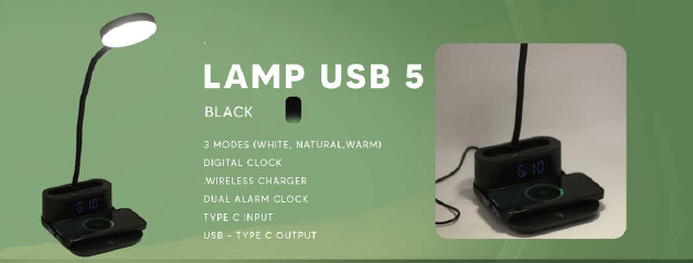 Lamp USB 5